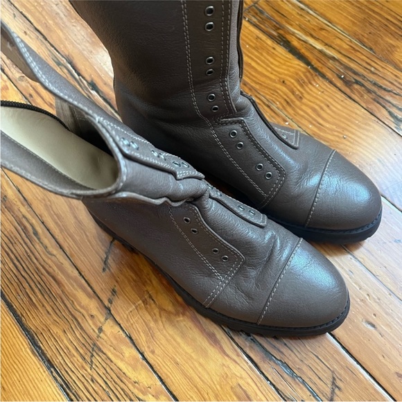 Taupe Jimmy Choo Hatcher boots 36 Worn once - Picture 5 of 6